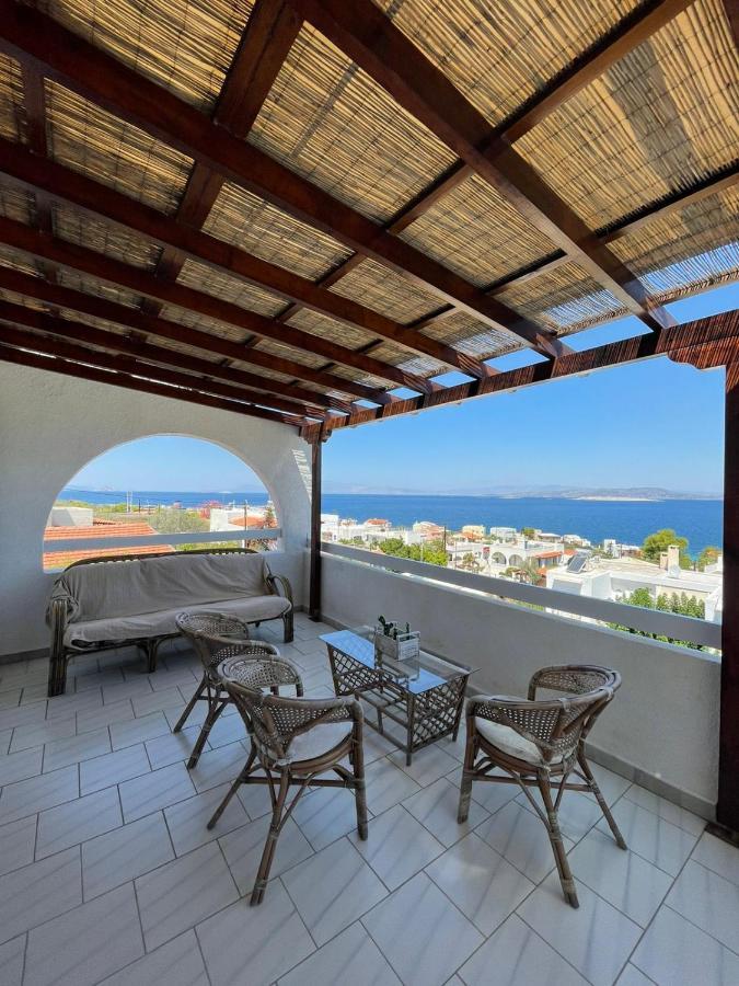 180° View To Sea Vila Vathí Exterior foto