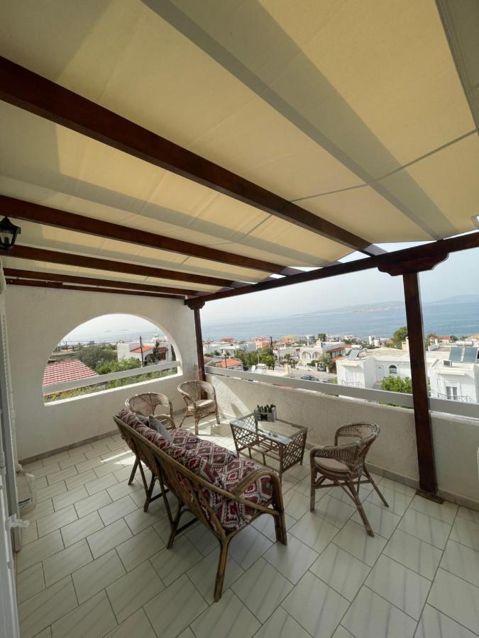 180° View To Sea Vila Vathí Exterior foto