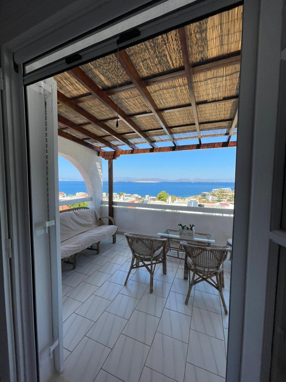 180° View To Sea Vila Vathí Exterior foto